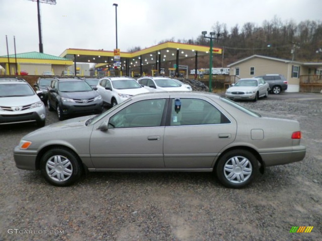 2001 Camry LE - Graphite Gray Pearl / Gray photo #4