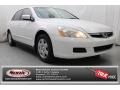 2007 Taffeta White Honda Accord LX Sedan  photo #1