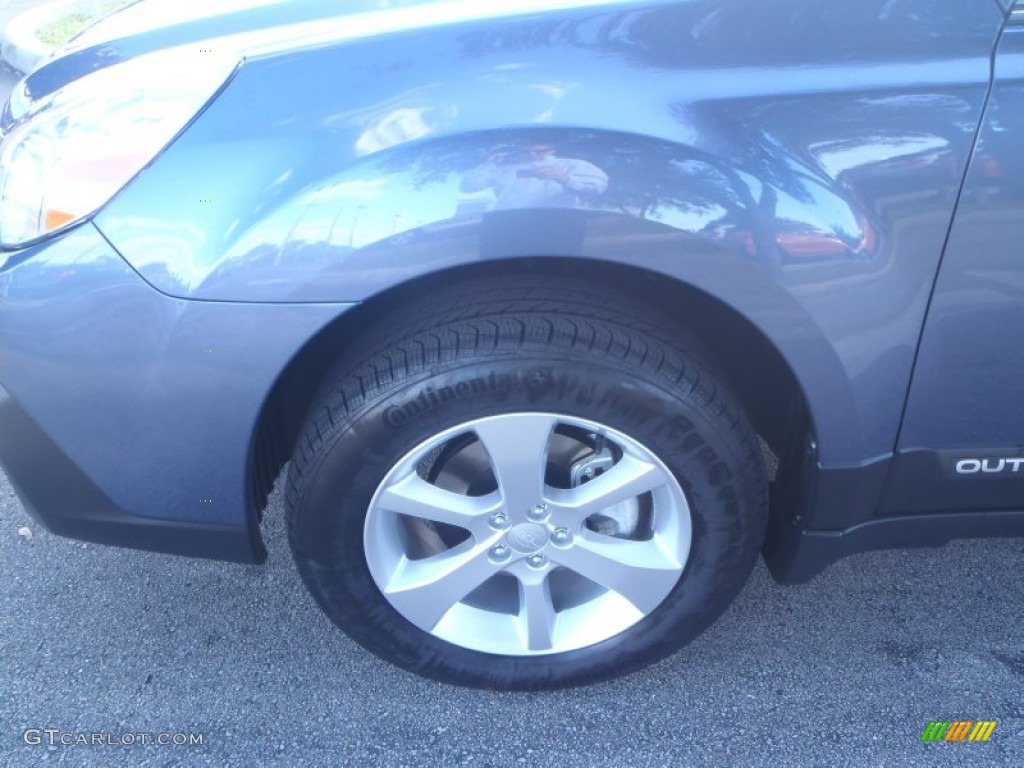2014 Outback 2.5i - Twilight Blue Metallic / Ivory photo #7