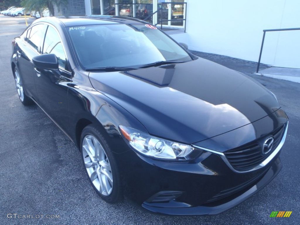 2014 MAZDA6 Touring - Jet Black Mica / Black photo #1