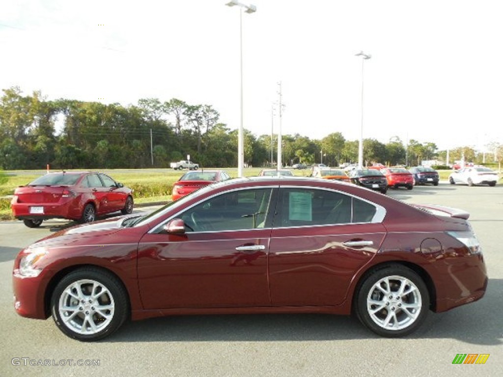 2013 Maxima 3.5 SV Sport - Tuscan Sun / Cafe Latte photo #2