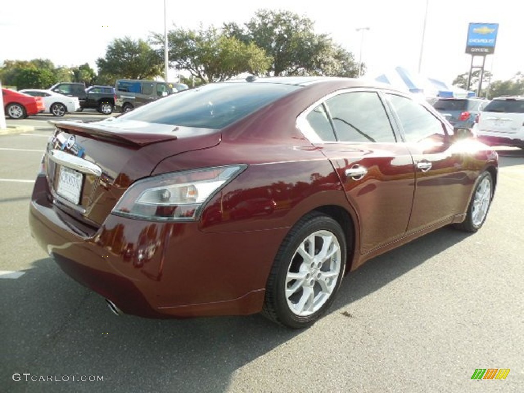 2013 Maxima 3.5 SV Sport - Tuscan Sun / Cafe Latte photo #8