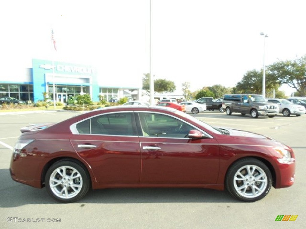 2013 Maxima 3.5 SV Sport - Tuscan Sun / Cafe Latte photo #9