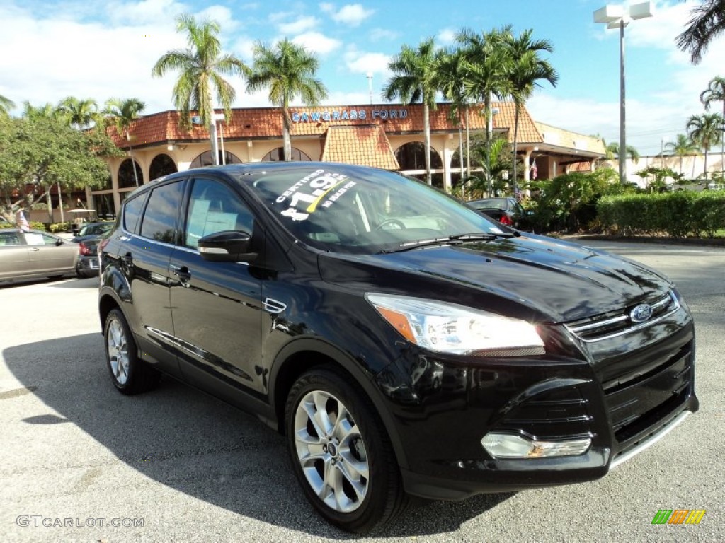 2013 Escape SEL 1.6L EcoBoost - Tuxedo Black Metallic / Charcoal Black photo #1