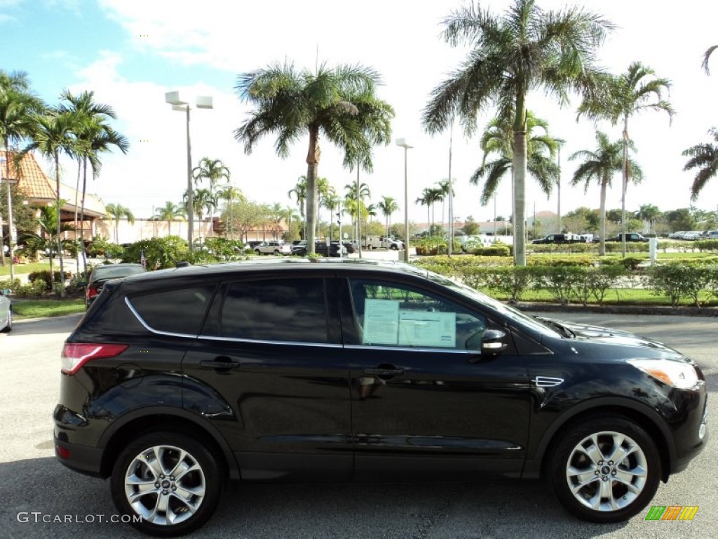 2013 Escape SEL 1.6L EcoBoost - Tuxedo Black Metallic / Charcoal Black photo #5