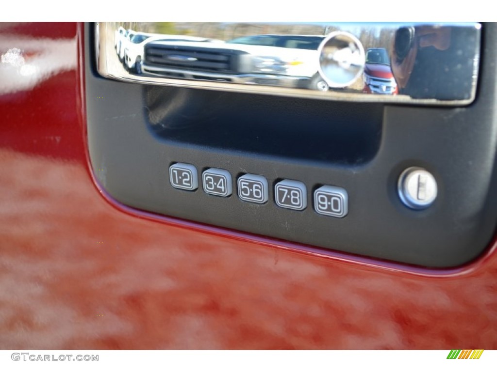 2014 F150 XLT SuperCrew - Ruby Red / Steel Grey photo #12