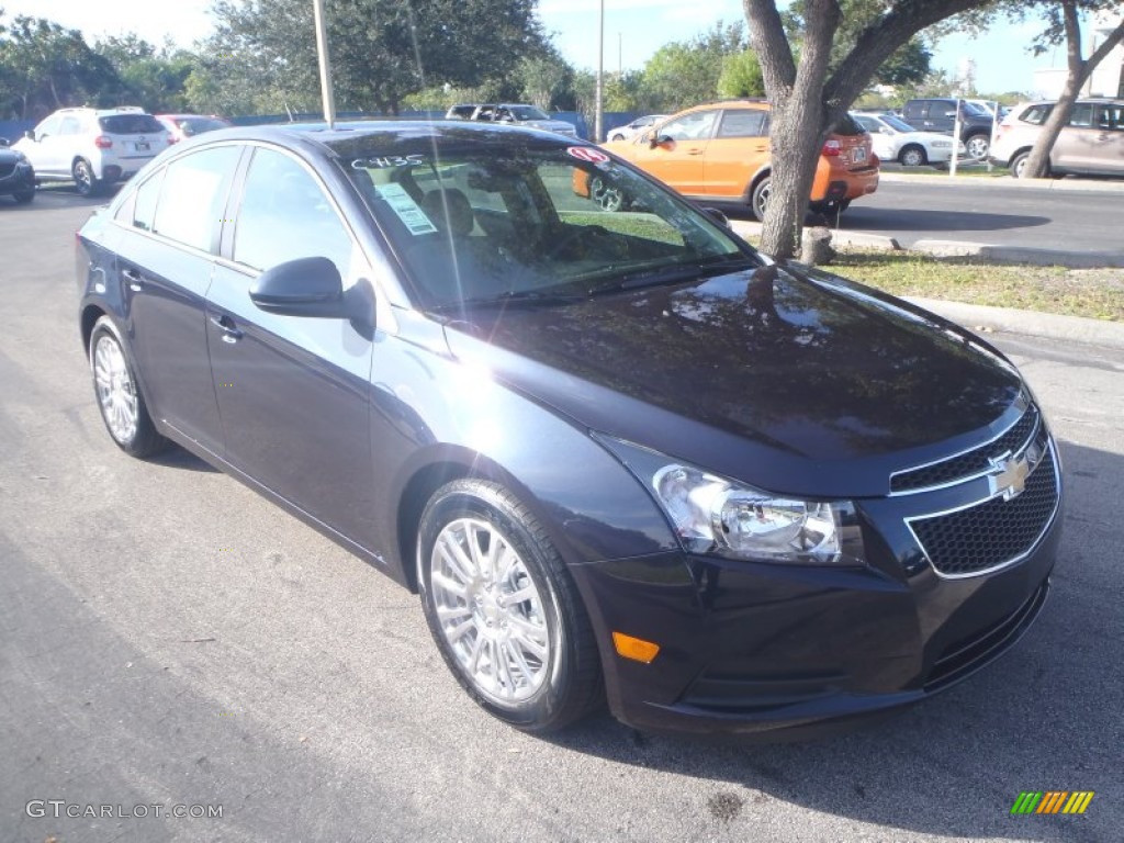 2014 Cruze Eco - Blue Ray Metallic / Medium Titanium photo #1