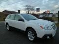 Satin White Pearl - Outback 2.5i Premium Photo No. 1