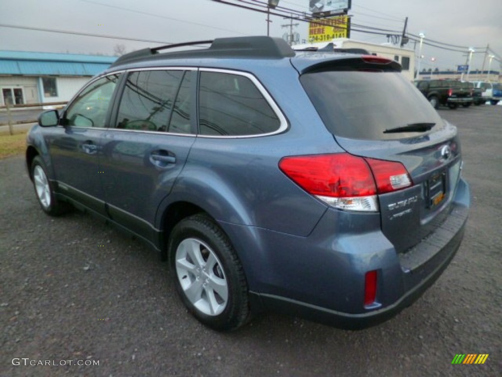 2014 Outback 2.5i Premium - Twilight Blue Metallic / Ivory photo #5