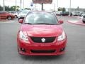 2008 Vivid Red Suzuki SX4 Sport Touring Sedan  photo #28