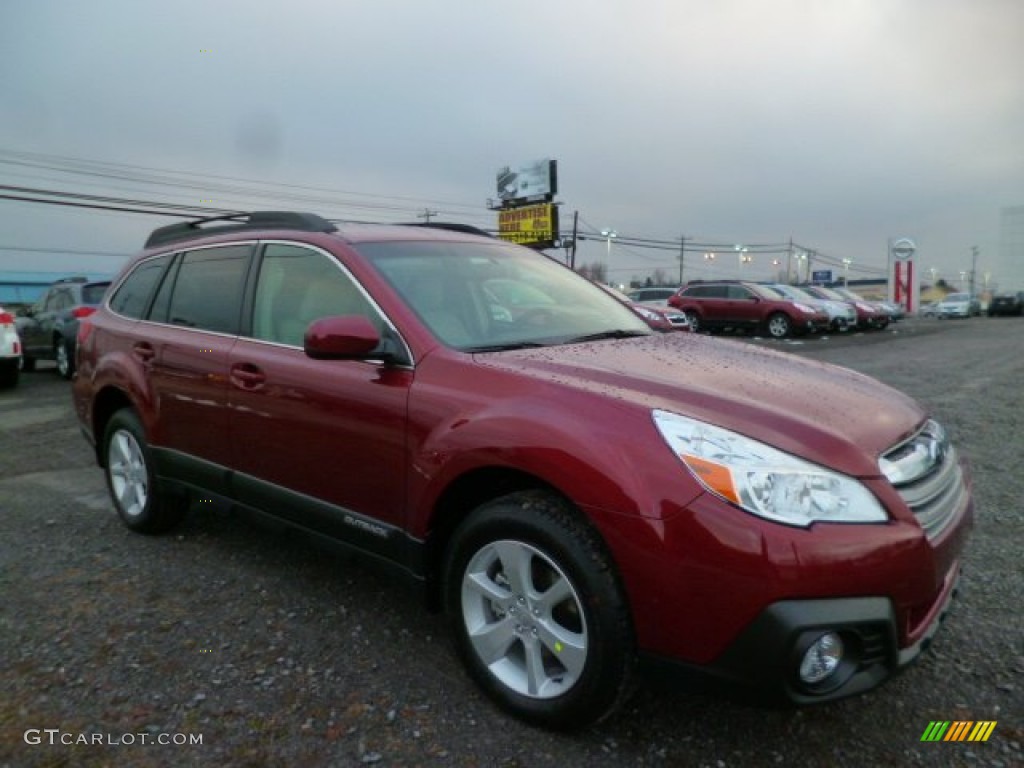 Venetian Red Pearl Subaru Outback