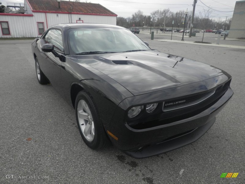 2014 Challenger R/T - Black / Dark Slate Gray photo #1