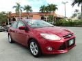 2012 Red Candy Metallic Ford Focus SE Sport 5-Door  photo #1