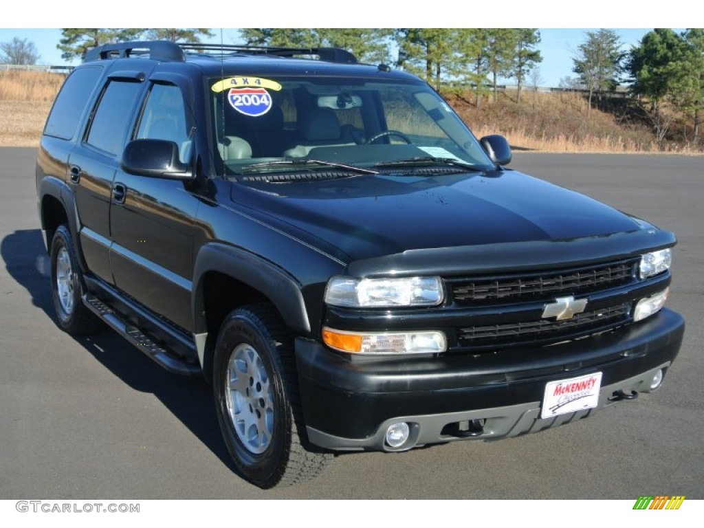 2004 Tahoe Z71 4x4 - Black / Gray/Dark Charcoal photo #1