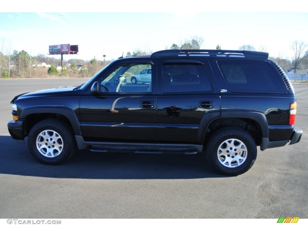 2004 Tahoe Z71 4x4 - Black / Gray/Dark Charcoal photo #3