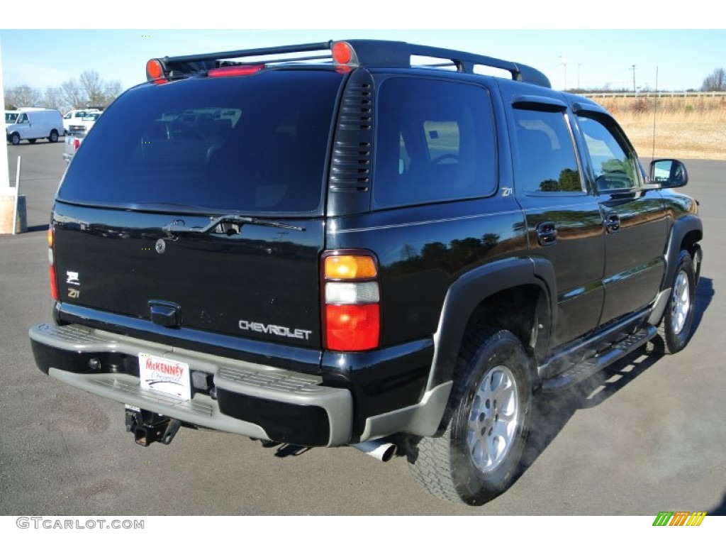 2004 Tahoe Z71 4x4 - Black / Gray/Dark Charcoal photo #5