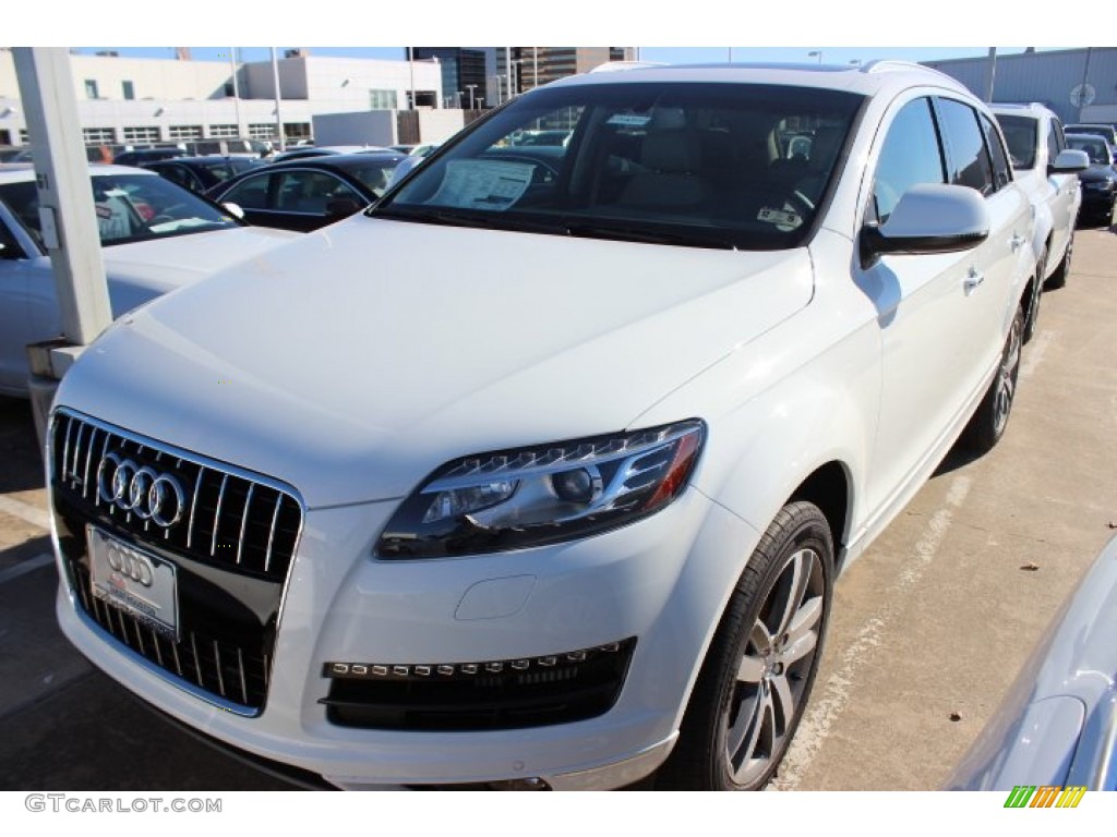2014 Q7 3.0 TDI quattro - Carrara White / Limestone Gray photo #3