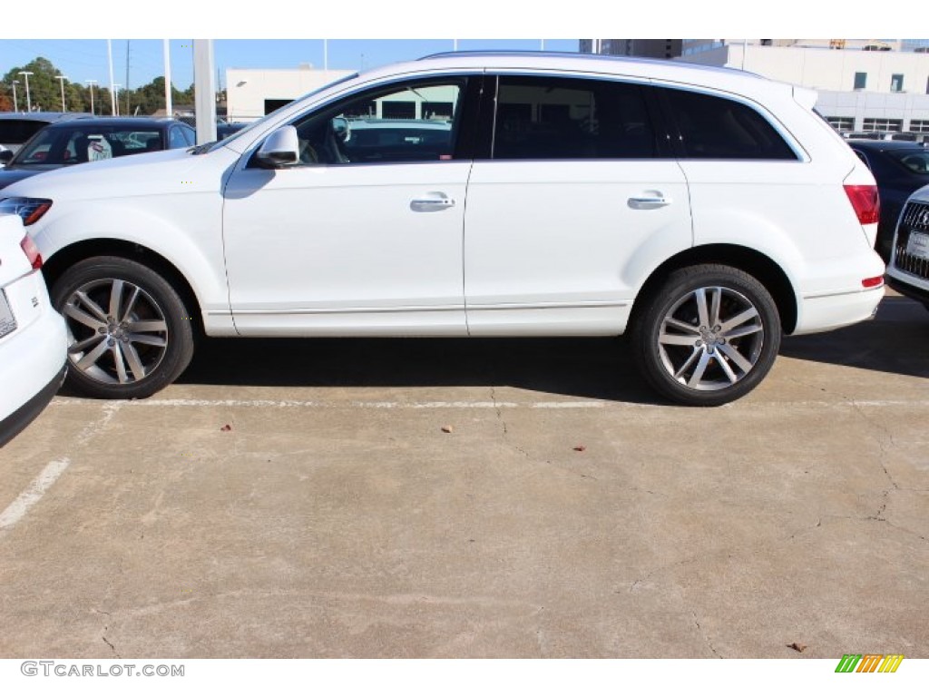 2014 Q7 3.0 TDI quattro - Carrara White / Limestone Gray photo #4