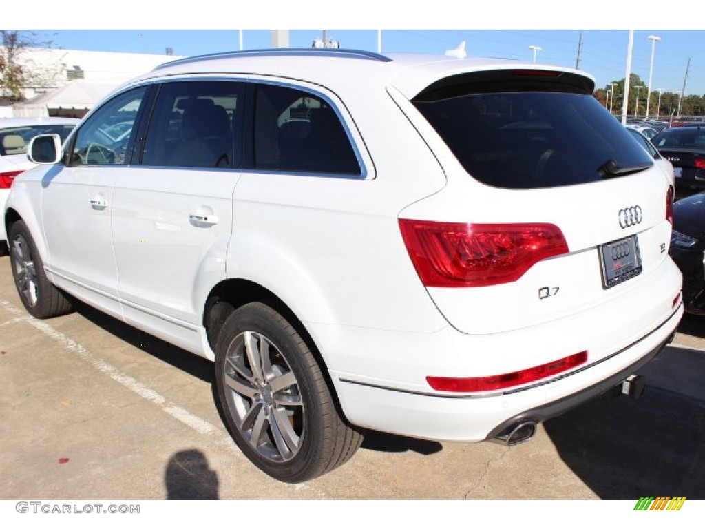 2014 Q7 3.0 TDI quattro - Carrara White / Limestone Gray photo #5
