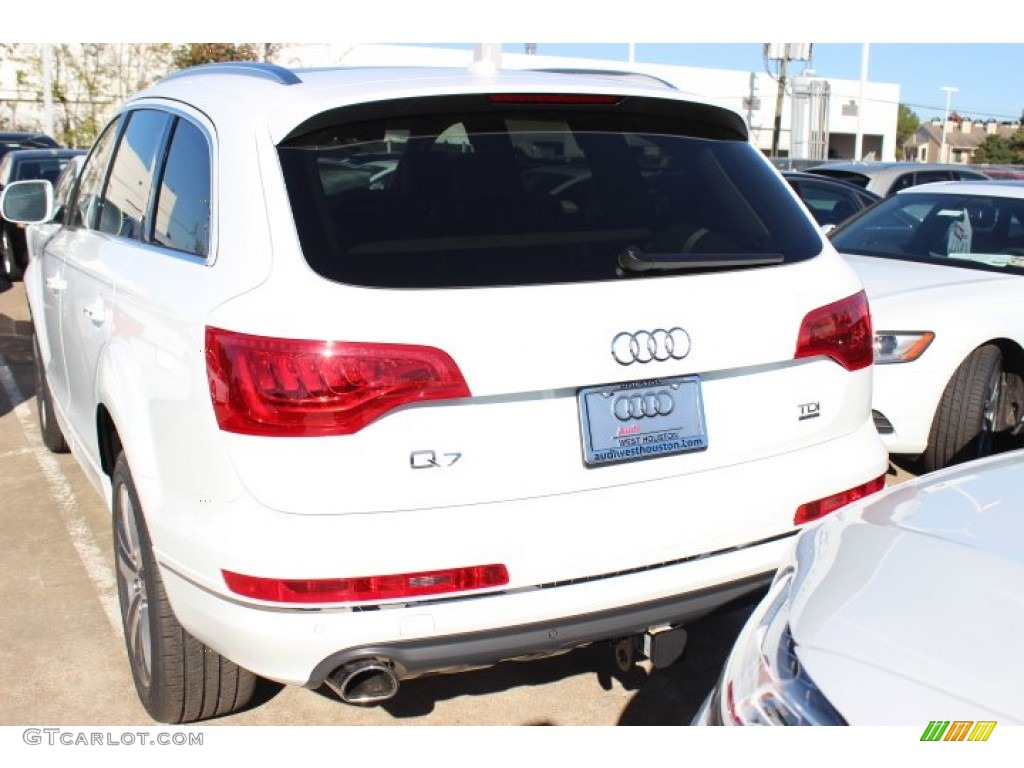 2014 Q7 3.0 TDI quattro - Carrara White / Limestone Gray photo #6