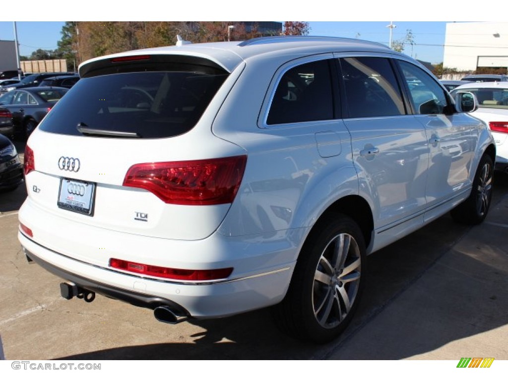 2014 Q7 3.0 TDI quattro - Carrara White / Limestone Gray photo #7