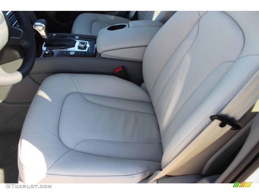 2014 Q7 3.0 TDI quattro - Carrara White / Limestone Gray photo #13