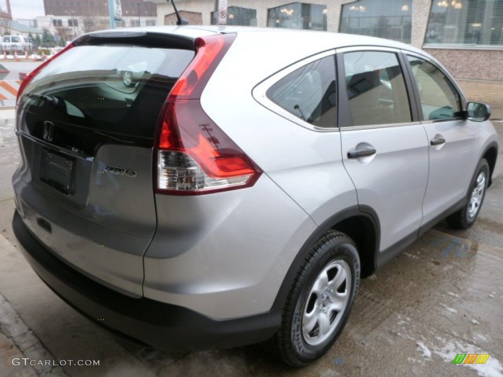 2014 CR-V LX AWD - Alabaster Silver Metallic / Gray photo #5