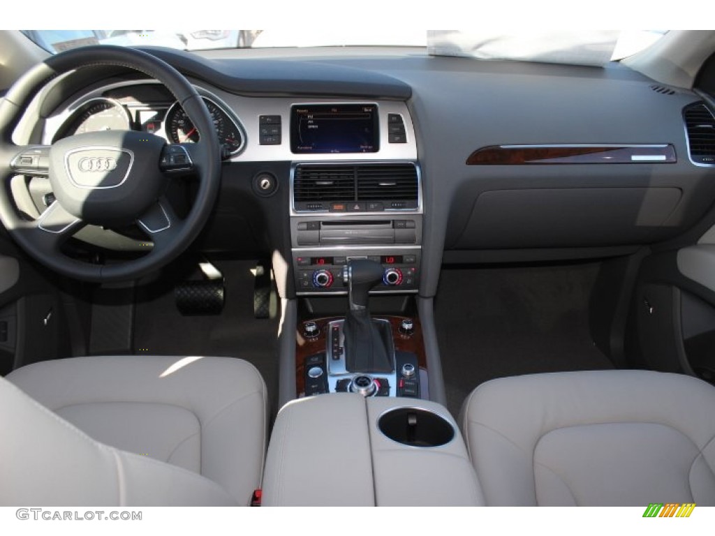 2014 Q7 3.0 TDI quattro - Carrara White / Limestone Gray photo #32