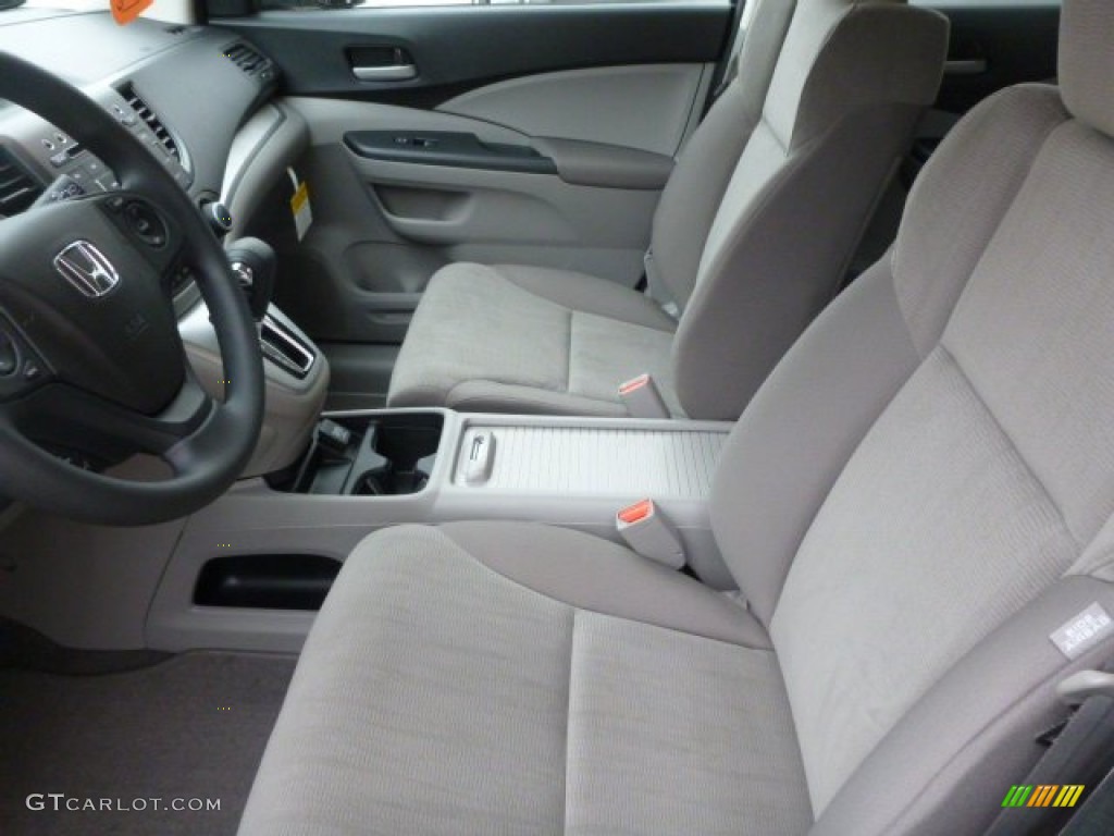 2014 CR-V LX AWD - Alabaster Silver Metallic / Gray photo #10
