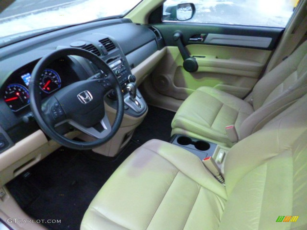 2011 CR-V EX-L 4WD - Opal Sage Metallic / Ivory photo #16