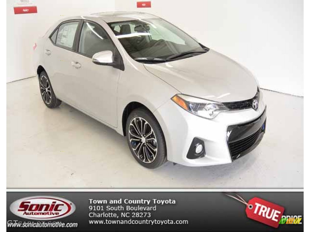 2014 Corolla S - Classic Silver Metallic / Black photo #1