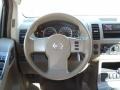 2006 Nissan Pathfinder Desert Interior Steering Wheel Photo