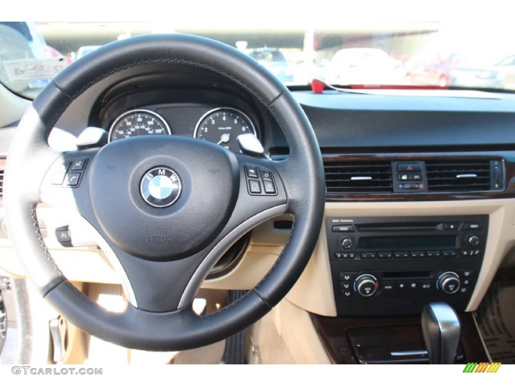 2008 3 Series 335i Sedan - Black Sapphire Metallic / Beige photo #19