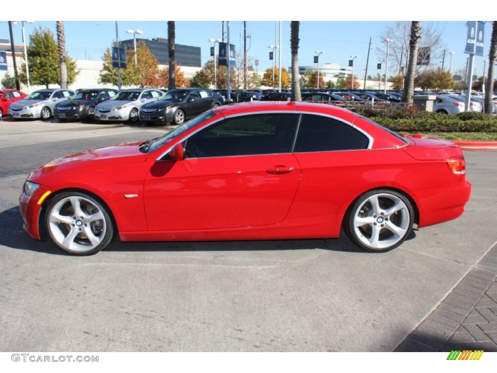 Crimson Red 2010 BMW 3 Series 335i Convertible Exterior Photo #88935749