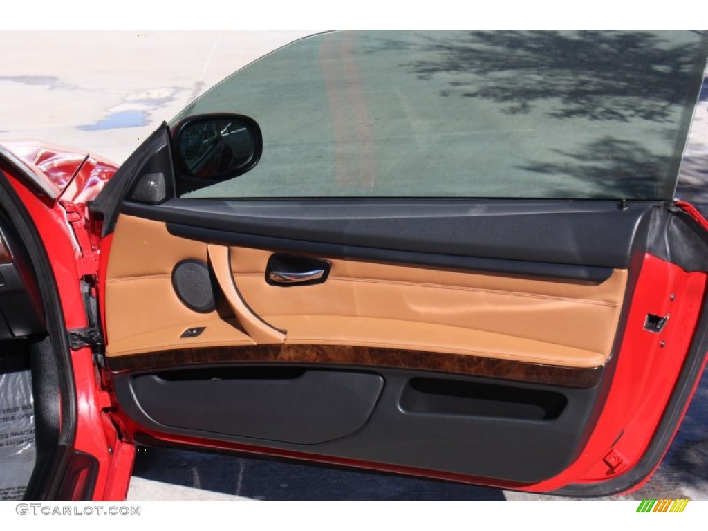 2010 3 Series 335i Convertible - Crimson Red / Saddle Brown Dakota Leather photo #12