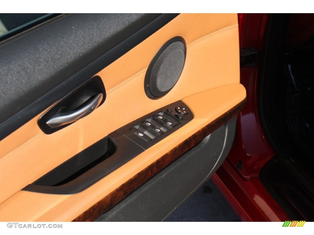 2010 3 Series 335i Convertible - Crimson Red / Saddle Brown Dakota Leather photo #14