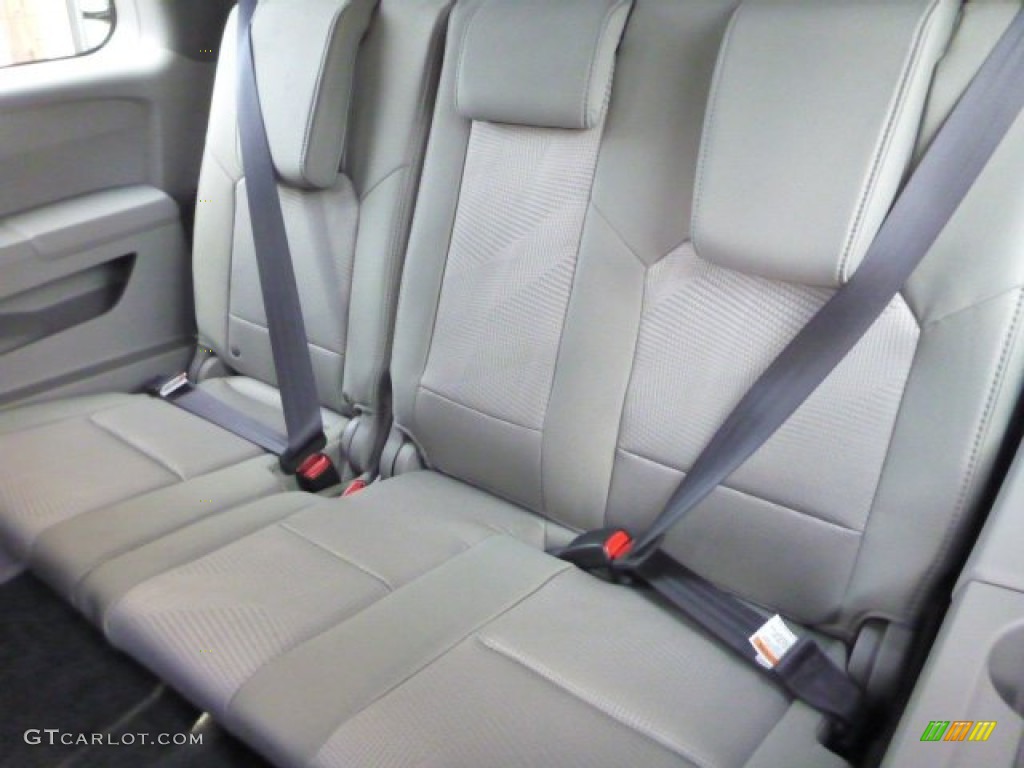 2014 Pilot LX 4WD - Modern Steel Metallic / Gray photo #11