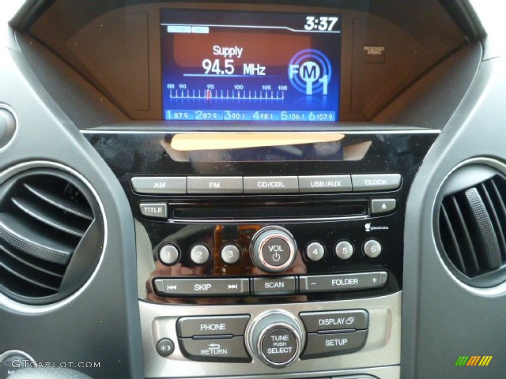 2014 Pilot LX 4WD - Modern Steel Metallic / Gray photo #19