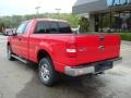 2007 Bright Red Ford F150 XLT SuperCab 4x4  photo #2