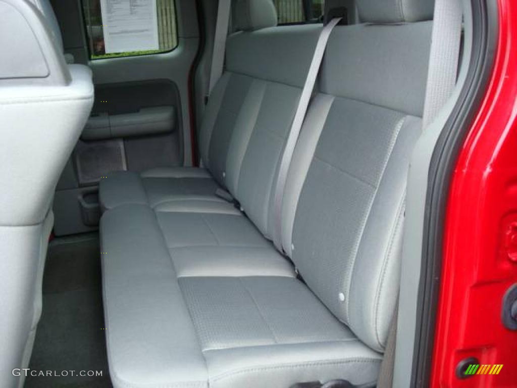 2007 F150 XLT SuperCab 4x4 - Bright Red / Medium Flint photo #8