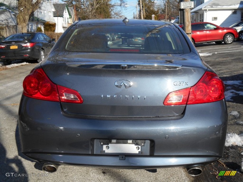 2012 G 37 x AWD Sedan - Blue Slate / Graphite photo #5