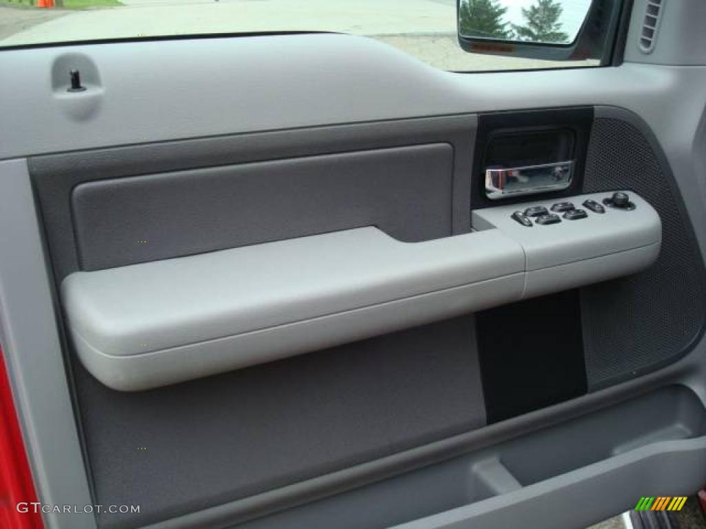 2007 F150 XLT SuperCab 4x4 - Bright Red / Medium Flint photo #15