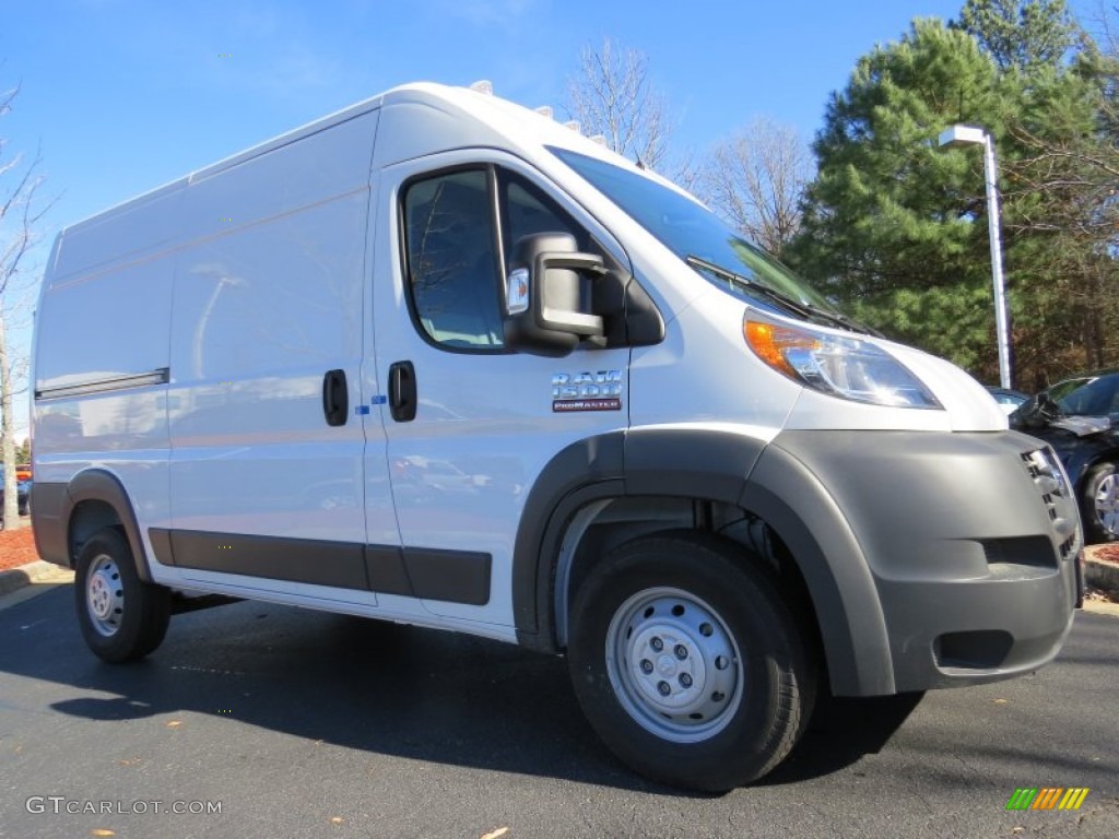 Bright White 2014 Ram ProMaster 1500 Cargo High Roof Exterior Photo #88937759