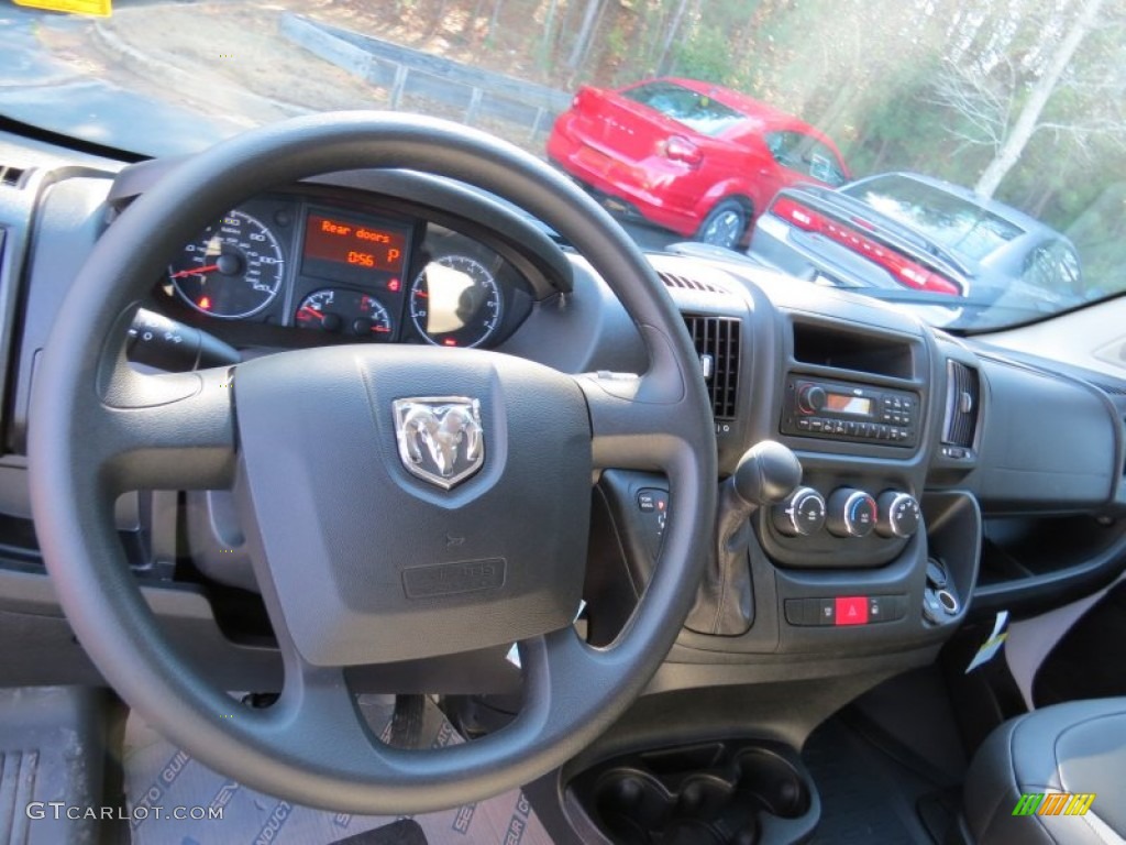 2014 Ram ProMaster 2500 Cargo High Roof Gray Dashboard Photo #88938110