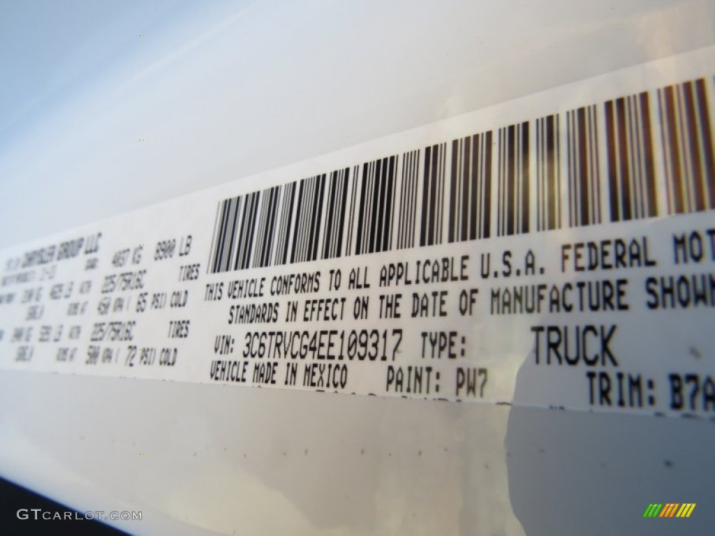 2014 ProMaster Color Code PW7 for Bright White Photo #88938182