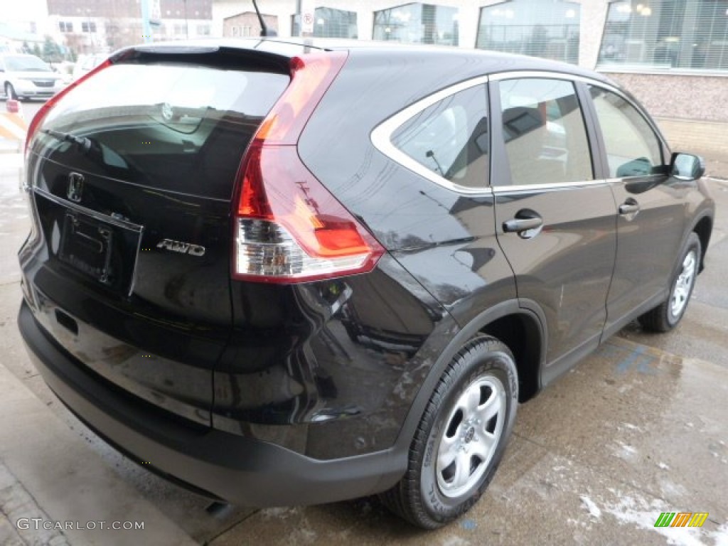 2014 CR-V LX AWD - Crystal Black Pearl / Black photo #5