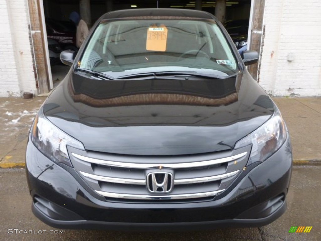 2014 CR-V LX AWD - Crystal Black Pearl / Black photo #8