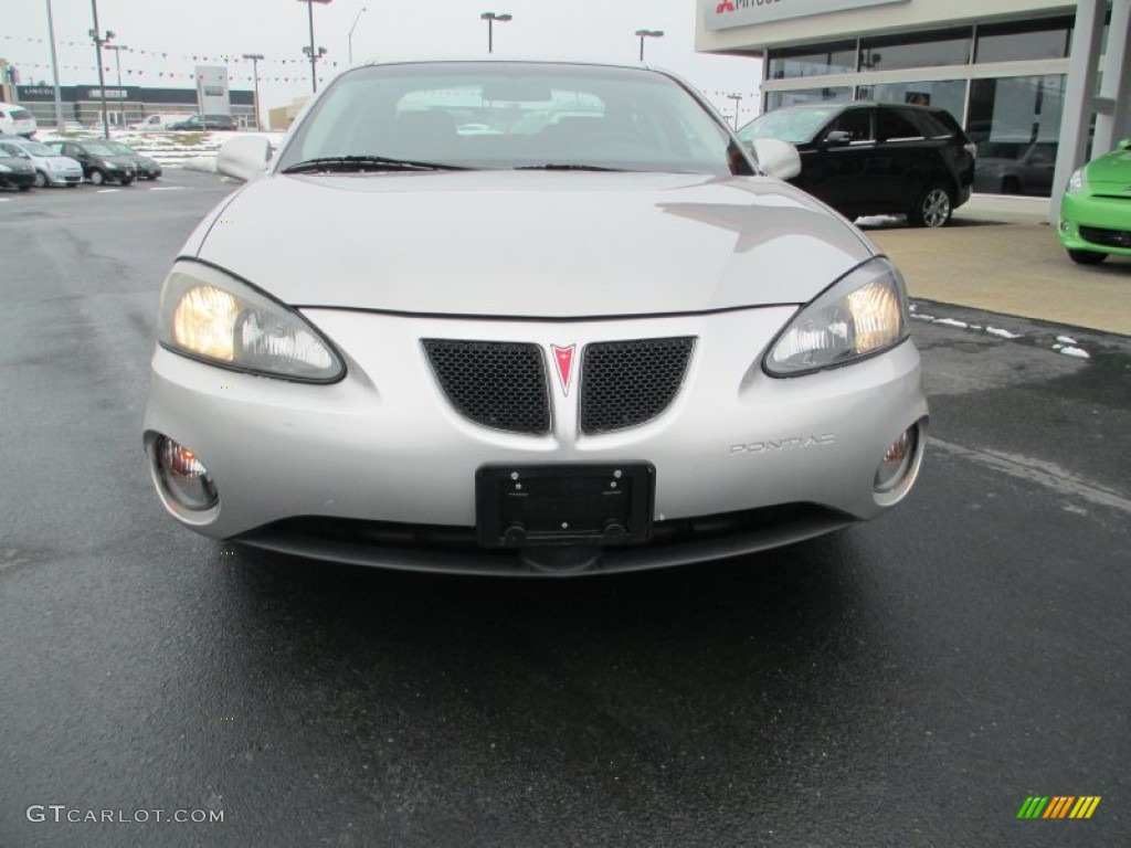 2008 Grand Prix Sedan - Liquid Silver Metallic / Ebony photo #2