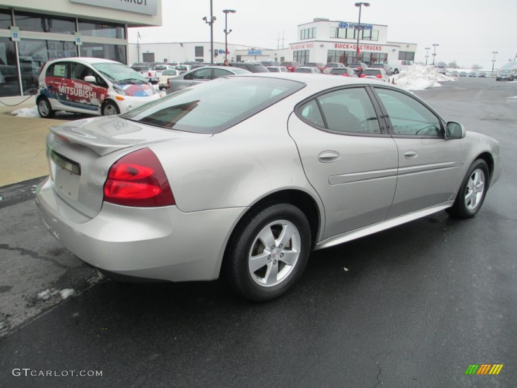 2008 Grand Prix Sedan - Liquid Silver Metallic / Ebony photo #8