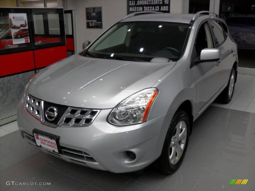 2011 Rogue SV AWD - Silver Ice Metallic / Black photo #1